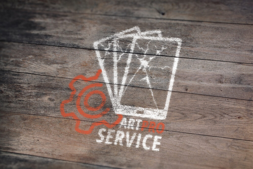 Логотип "ArtPro Service" - напыление