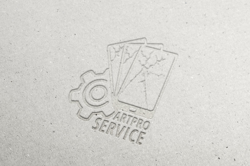 Логотип "ArtPro Service" - оттиск