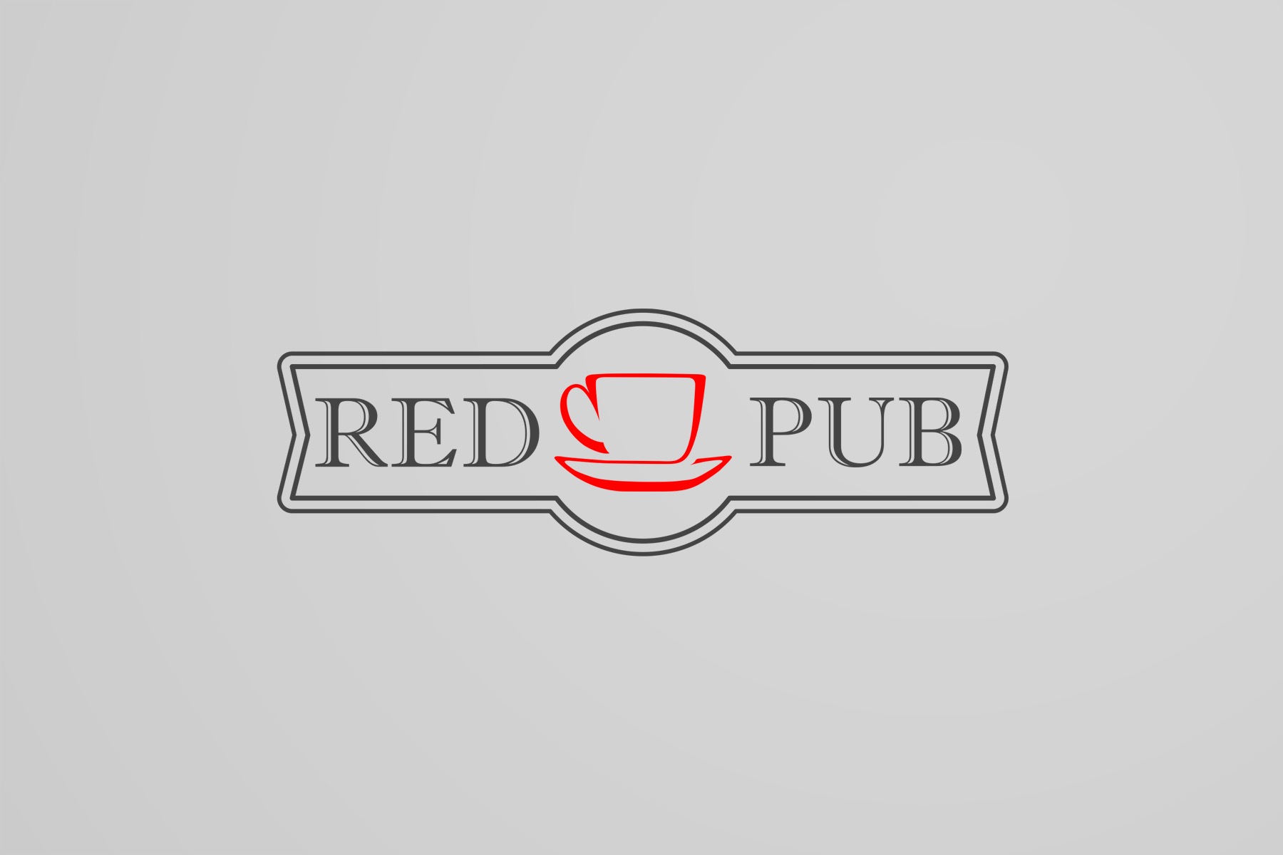 Логотип "Red Cup Pub"