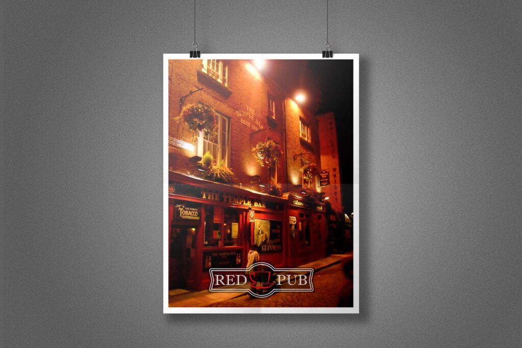 Плакат "Red Cup Pub" - паб